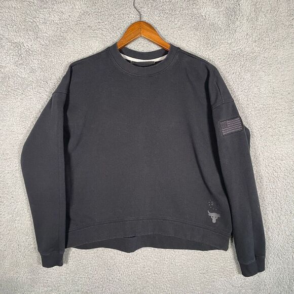 Under Armour Project Rock Respect USDNA Women's Sweatshirt 1345556 Size Small - Picture 1 of 12